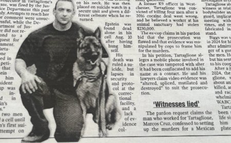 BREAKING: Epstein's Suicide Note in NYT — Where Is Nicholas Tartaglione?