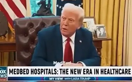 Truth behind Donald Trump’s bizarre alien ‘medbeds’ miracle cure conspiracy video he shared and then deleted