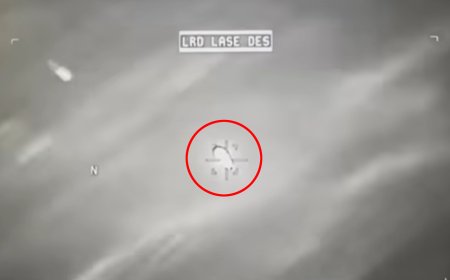 Never-before-seen footage shows UFO struck by US military ‘hellfire missile’ & ‘bounce right off’ the craft’s exterior