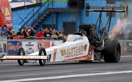 Shawn Langdon breaks NHRA speed record with 345 mph run at South Georgia Motorsports Park