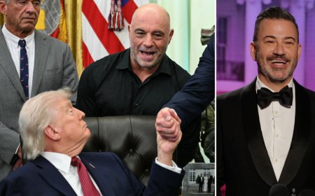 Joe Rogan defends Jimmy Kimmel over backlash from Melania widow joke