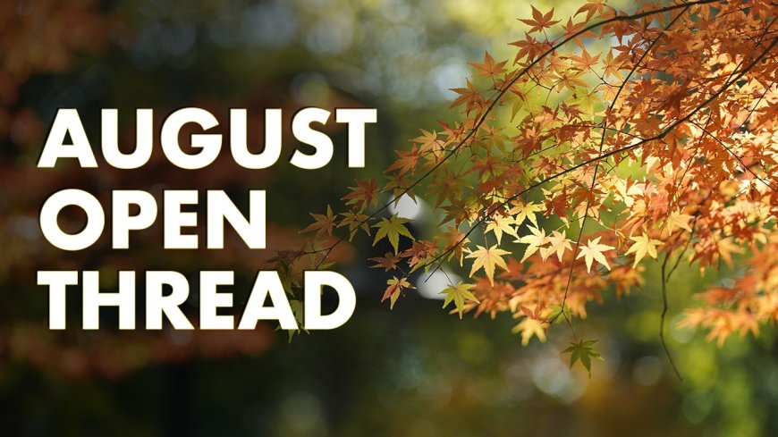 August Open Thread and Data Leak Update (2025)