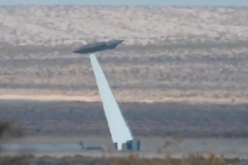Bombshell footage shows mystery ‘UFO-like’ aircraft being tested in secret experiments at US weapons base ‘Skunk Works’