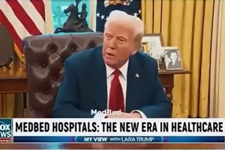 Truth behind Donald Trump’s bizarre alien ‘medbeds’ miracle cure conspiracy video he shared and then deleted