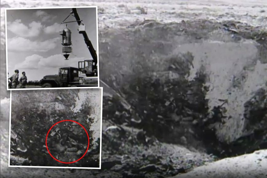 ‘UFO debris & alien bodies’ seen in haunting 22-minute ‘Roswell Incident’ video quietly uploaded to the national archive