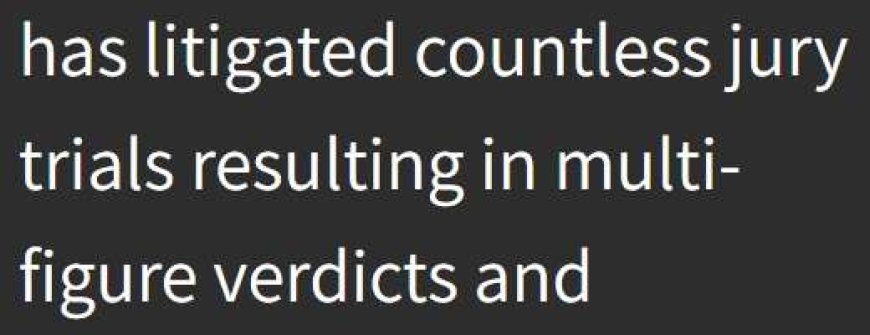 "Multi-Figure Verdicts"