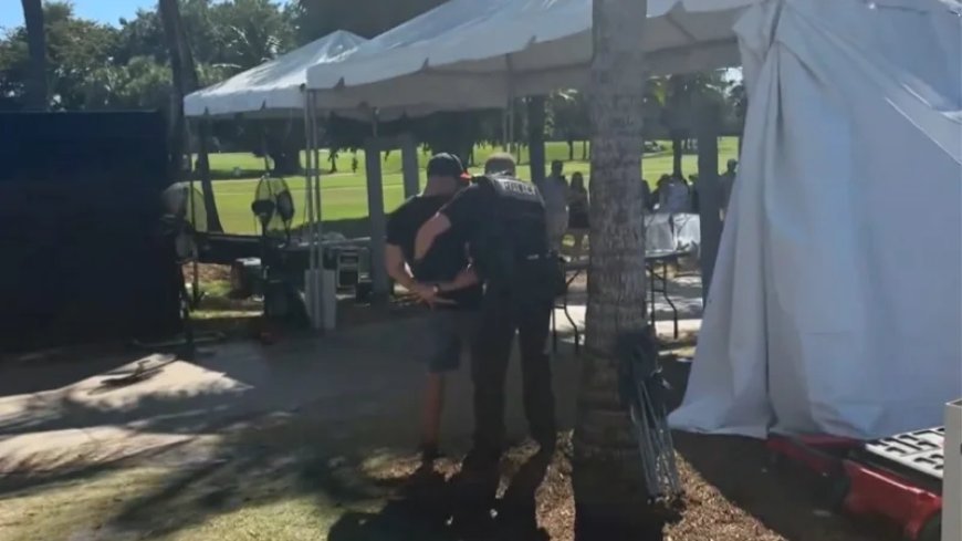 WATCH: Man Arrested by Secret Service at Trump Golf Course One Week after Assassination Attempt
