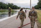 Former Olympian among those charged with vandalizing Reflecting Pool; Trump vows immediate repairs: report