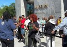 Obama Center visitors say project symbolic of 'Black excellence,' claim scandal-free legacy while Trump ripped