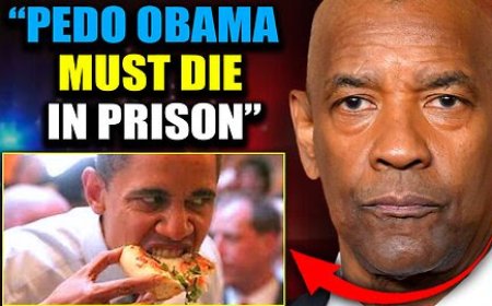 Denzel Washington: ‘Adrenochrome Dealer’ Barack Obama Must Be Arrested for ‘Crimes Against Kids’