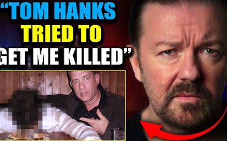 Ricky Gervais: ‘Necrophiliac’ Tom Hanks ‘Put a Hit on Me’ When I Exposed Hollywood Pedos