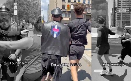 Watch: Pride Parade Attendees Assault Journalist, Fail To Keep Up When He Jogs Away