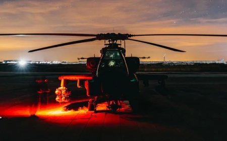 Apache Helicopter Downed Near Strait Of Hormuz In Iran War First, Crew Rescued