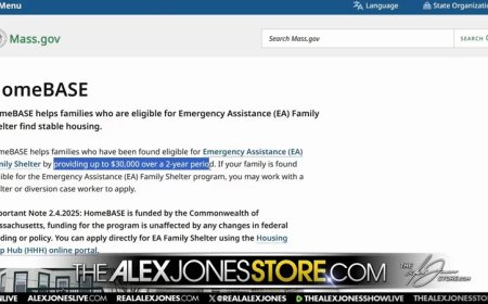 VIDEO: Massachusetts Gov. Caught Shifting Funds From US Citizens To Illegal Aliens Through HomeBASE Program – Financing Lawyers, $30K A Year For Housing & $4K A Month Per Illegal – Doubling The Money To $97 Million!