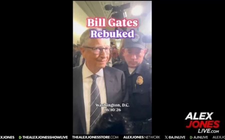 CONFRONTED: Bill Gates Is Now Claiming He Was Blackmailed By Epstein