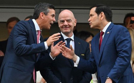 Rubio, Newsom share World Cup spotlight at US opener as 2028 presidential speculation swirls