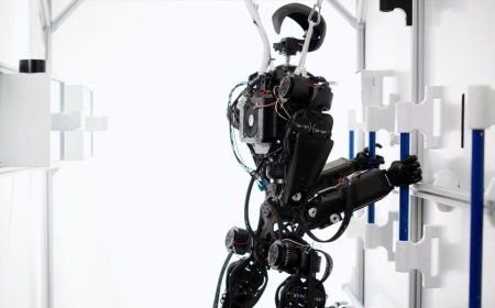 Will a four-armed robot replace astronauts in space?