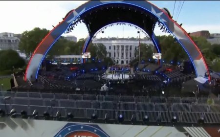 Coverage Of The UFC From The White House In Washington DC