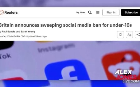 TYRANNY ALERT: UK’s PM Keir Starmer Announces FULL BAN On Social Media For Kids Under 16!