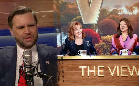 Vance shares how he's gearing up for lion's den debut on 'The View'