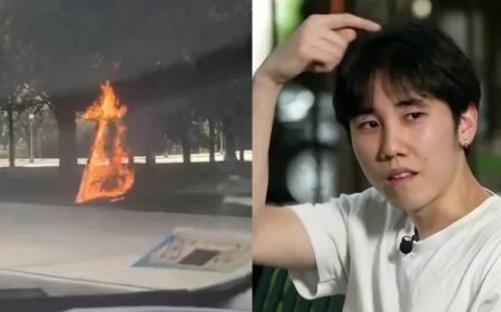 Hate Hoax: Man Who Burned Cross in Chicago Park After Karmelo Anthony Guilty Verdict Claims It Was Anti-Trump Protest