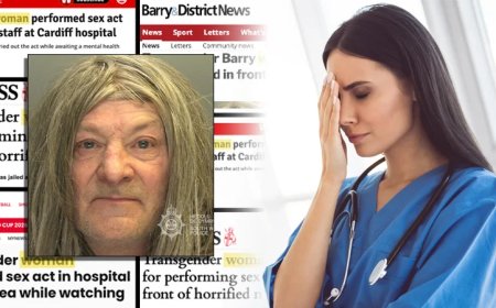 UK Media Reports ‘Woman’ Arrested for Pleasuring ‘Herself’ in Front of Nurses — It’s Actually A Mentally Ill Man In A Wig