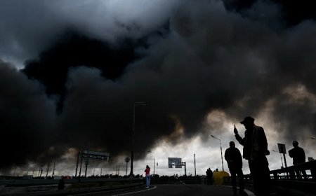 Videos: Ukraine Attacks Russian Energy Infrastructure Near Moscow