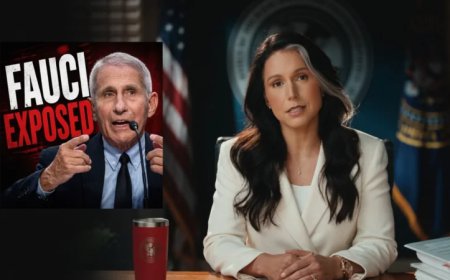 Gabbard Drops Fauci COVID-19 Receipts On Last Day: He Funded The Research, Cooked The Cover Story, Then Lied To Congress