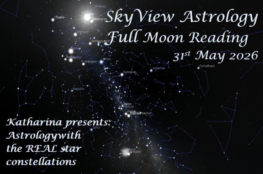 Full Moon reading 31st of May 2026