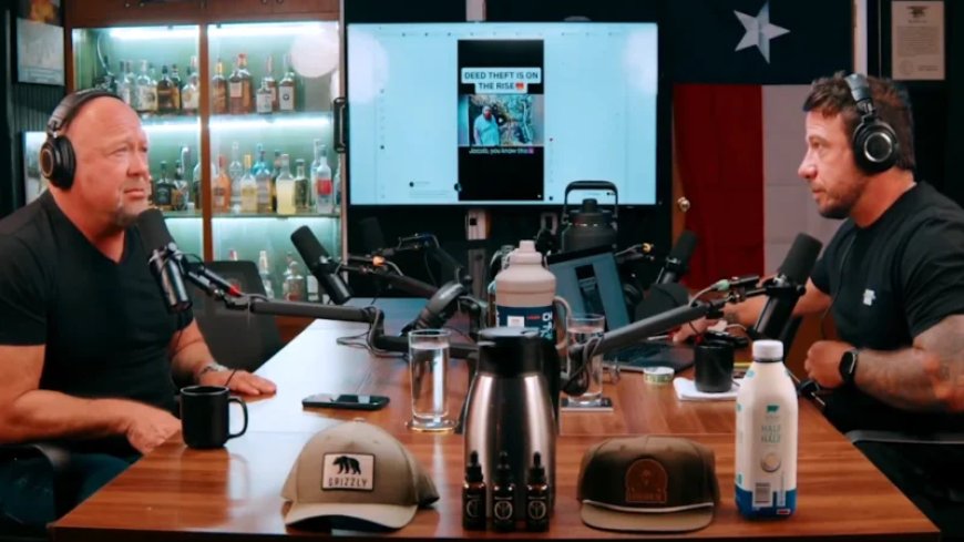 Must-Watch! Alex Jones Joins Shawn Johnson To Talk Iran War, Islamic Invasion Of The UK, Aliens & More