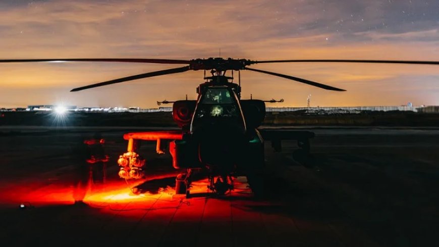 Apache Helicopter Downed Near Strait Of Hormuz In Iran War First, Crew Rescued