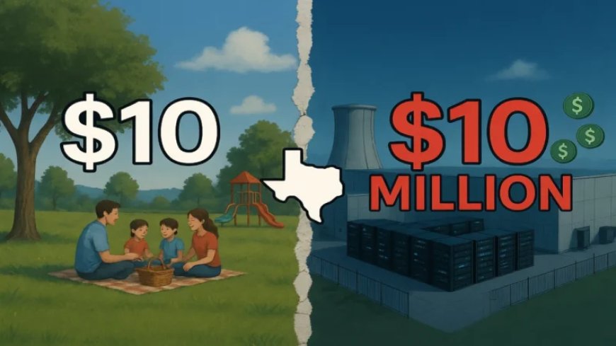 TX Family Granted Town 87 Acres For $10 To Build Public Park — The City Turned Around & Sold It For $10M To A Data Center Developer!