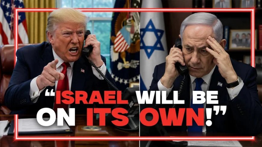BIG NEWS: Trump Told Netanyahu That He Plans To End Iran War Soon & That Israel Will Be On Its Own!