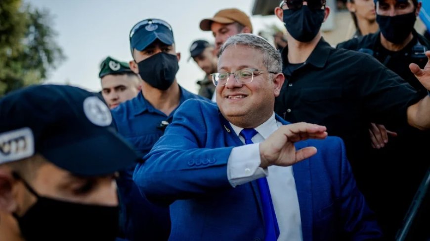 Ben Gvir: “Trump’s Agreement Does Not Bind Us”