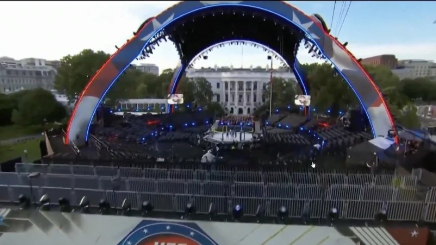 Coverage Of The UFC From The White House In Washington DC