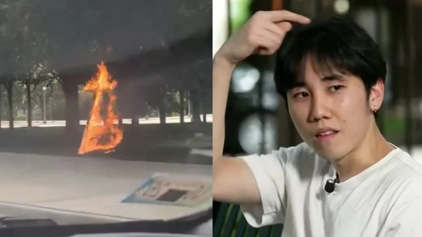 Hate Hoax: Man Who Burned Cross in Chicago Park After Karmelo Anthony Guilty Verdict Claims It Was Anti-Trump Protest