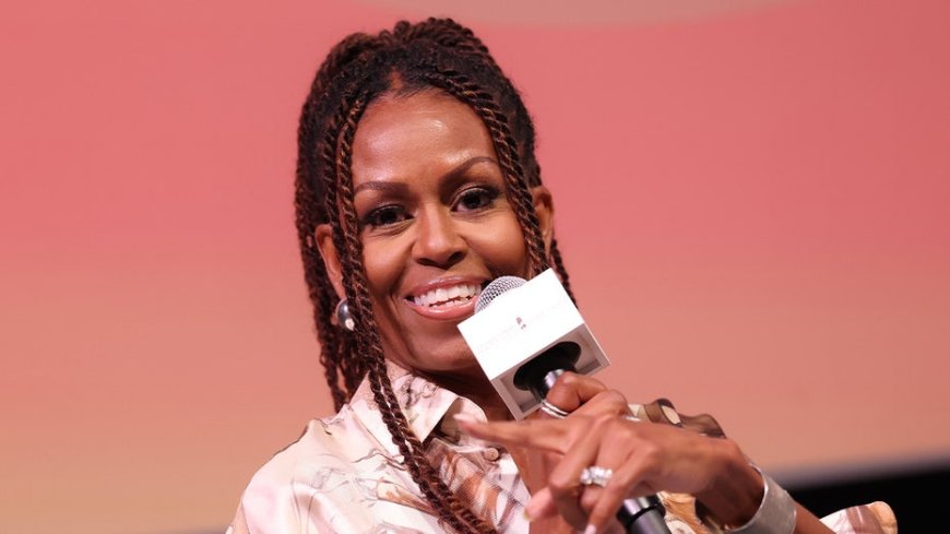 'Yeah, I saved a life': Michelle Obama casually reveals she rescued a choking friend at dinner