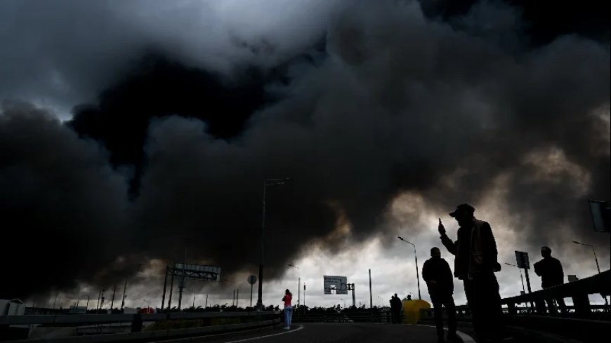 Videos: Ukraine Attacks Russian Energy Infrastructure Near Moscow