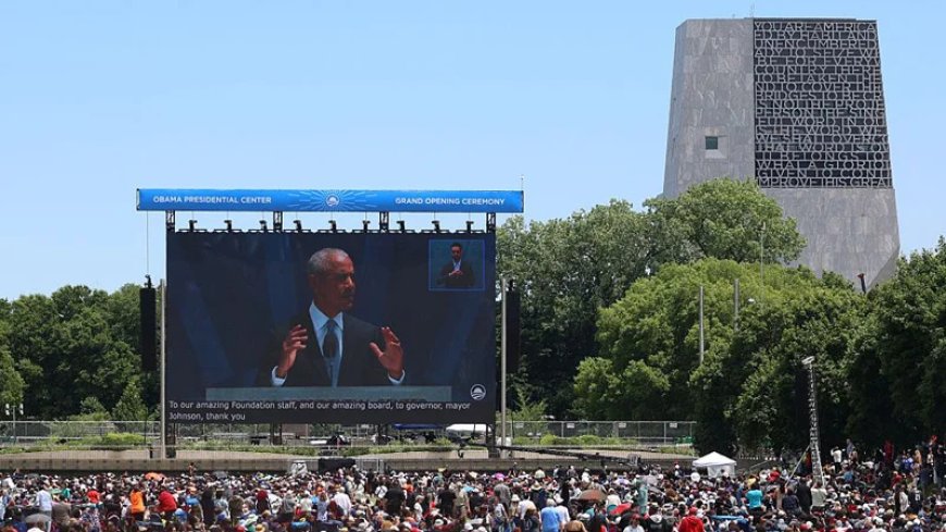 Former Living Presidents Attend Grand Opening Of $850 Million Obama Presidential Center – Trump Not Invited!