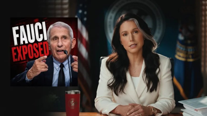 Gabbard Drops Fauci COVID-19 Receipts On Last Day: He Funded The Research, Cooked The Cover Story, Then Lied To Congress