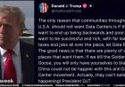 VIDEO: Trump Attacks Data Center Critics As “Backwards & Poor!”