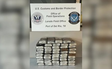 US Citizen Caught Smuggling Nearly $2 Million of Cocaine Across Southern Border