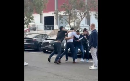Ex-IDF Soldier And Christian Activist Come To Blows During Tense Interview, Fight Spills Into Parking Lot!