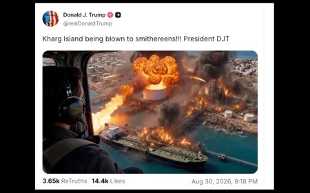 Trump Threatens to Blow Kharg Island To ‘Smithereens’ After Iran Attacks US Targets In Jordan