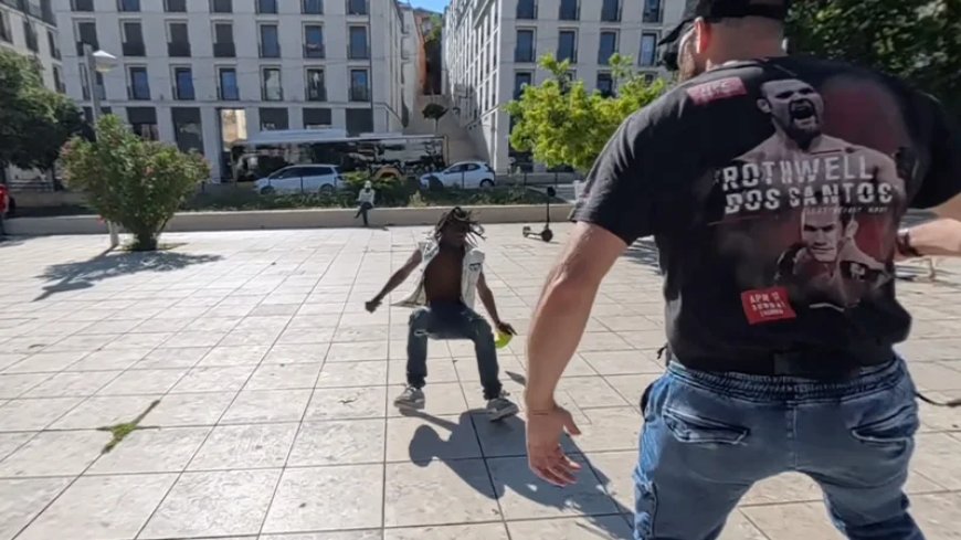 Insane! YouTubers Fight African Scammers In Portugal — Rocks & Bottles Thrown, Police Do Nothing!