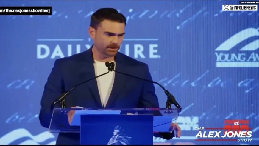 VIDEO: Ben Shapiro Tells Young White Americans To Suck It Up And Accept The Deliberate Destruction Of The US Economy