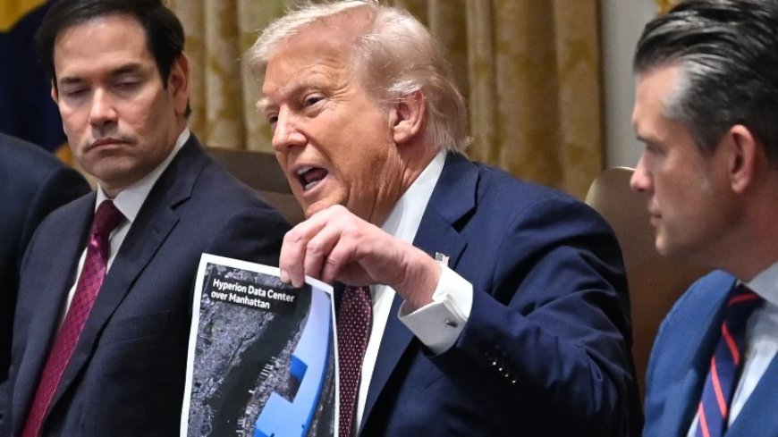 Trump Says Americans Should Want Data Centers In Their Communities