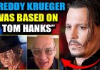 Johnny Depp Reveals Freddy Krueger Was Based on Tom Hanks: ‘America’s Most Prolific Child Killer’