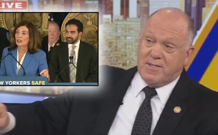 Tom Homan Confronts ‘Stone-Cold Lies’ From Dem NY Gov Hochul, NY Mayor Mamdani