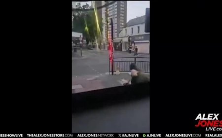 VIDEO: Islamic Invader Stabs Dog That Was Protecting UK Woman From Assault In Broad Daylight!